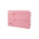 WIWU 12 inch Large Capacity Waterproof Sleeve Protective Case for Laptop (Pink) - 1
