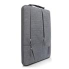 WIWU 12 inch Large Capacity Waterproof Sleeve Protective Case for Laptop (Grey) - 4