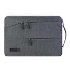 WIWU 13.3 inch Large Capacity Waterproof Sleeve Protective Case for Laptop (Grey) - 1