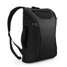 WIWU 15.6 inch Large Capacity Fashion Leisure Fingerprint Lock Backpack Travel Computer Bag V2 (Black) - 1