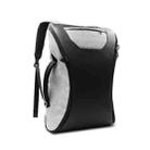 WIWU 15.6 inch Large Capacity Fashion Leisure Fingerprint Lock Backpack Travel Computer Bag V2 (Grey) - 1