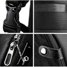 WIWU 15.6 inch Large Capacity Fashion Leisure Fingerprint Lock Backpack Travel Computer Bag V2 (Grey) - 8