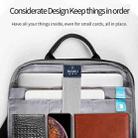 WIWU 15.6 inch Large Capacity Fashion Leisure Sports Backpack Travel Laptop Bag(Grey) - 5
