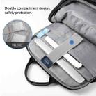 WIWU 15.6 inch Large Capacity Fashion Leisure Sports Backpack Travel Laptop Bag(Grey) - 6
