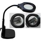 BEST Adjustable Desk Magnifier Lamp LED Light Magnifying Glass (Voltage 220V) - 1