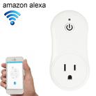 10A 2.4GHz Alexa WiFi Control Smart Timer Home Power Socket with Echo & Google Home, AC 100-240V, US Plug - 1