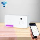 10A WiFi 2.4GHz APP Remote Control Timing Smart Socket Works with Alexa & Google Home, AC 110-250V, US Plug - 1