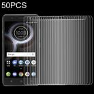 50 PCS 9H 2.5D Tempered Glass Film for Lenovo K8 - 1