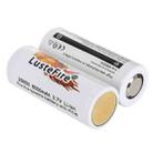 LusteFire 2 PCS 8000mAh 3.7V 26650 Lithium Rechargeable Battery with PCB - 4