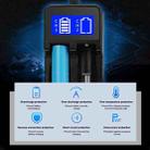YS-3 Universal 18650 26650 Smart LCD Dual Battery Charger with Micro USB Output for 18490/18350/17670/17500/16340 RCR123/14500/10440/A/AA/AAA - 7