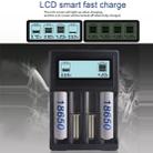 Micro USB 4 Slot Battery Charger for 3.7V Lithium-ion Battery, with LCD Display - 9