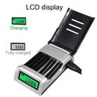 AC 100-240V 4 Slot Battery Charger for AA & AAA Battery, with LCD Display, AU Plug - 5