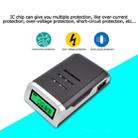 AC 100-240V 4 Slot Battery Charger for AA & AAA Battery, with LCD Display, AU Plug - 6