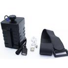 3 Sections 18650/26650 IPX7 Waterproof Battery Box with 16.8v Round Head & 5v USB Connector Output Voltage Does Not Include Battery(Black) - 4