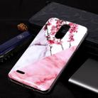Marble Pattern Soft TPU Case For LG K8 (2018)(Plum Blossom) - 1