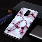 Marble Pattern Soft TPU Case For LG K8 (2018)(Red) - 1