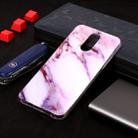 Marble Pattern Soft TPU Case For LG Q7(Purple) - 1
