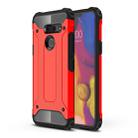 Magic Armor TPU + PC Combination Case for LG G8 ThinQ (Red) - 1