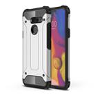 Magic Armor TPU + PC Combination Case for LG G8 ThinQ (Silver) - 1