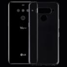 0.75mm Ultrathin Transparent TPU Soft Protective Case for LG V50 ThinQ 5G - 1