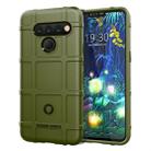 Full Coverage Shockproof TPU Case for LG V50 ThinQ (Army Green) - 1