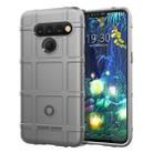 Full Coverage Shockproof TPU Case for LG V50 ThinQ (Grey) - 1