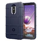 Shockproof Protector Cover Full Coverage Silicone Case for LG Q Stylo 5 (Blue) - 1