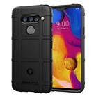 Full Coverage Shockproof TPU Case for LG V40 ThinQ (Black) - 1