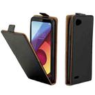 For LG Q6 TPU Business Style Vertical Flip Protective Leather Case with Card Slot - 1