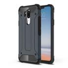 For LG G7 ThinQ Full-body Rugged TPU + PC Combination Back Cover Case (Navy Blue) - 1