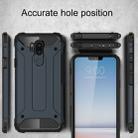 For LG G7 ThinQ Full-body Rugged TPU + PC Combination Back Cover Case (Navy Blue) - 6