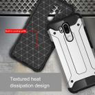 For LG G7 ThinQ Full-body Rugged TPU + PC Combination Back Cover Case (Silver) - 5