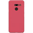 NILLKIN Frosted Concave-convex Texture PC Case for LG G8 ThinQ (Red) - 1