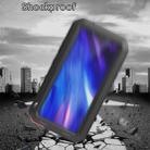 LOVE MEI Powerful Dustproof Shockproof Splashproof Silicone+Metal Combination Case for LG V40(Black) - 5