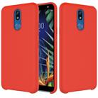 Ultra-thin Liquid Silicone Dropproof Protective Case for LG K40(Red) - 1