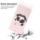 3D Painting Love Bear Pattern Coloured Drawing Horizontal Flip Leather Case for LG K50, with Holder & Card Slots & Wallet - 7