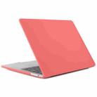 Laptop Matte Hard Protective Case for MacBook Air 13.3 inch A1466 (2012 - 2017) / A1369 (2010 - 2012)(Coral Red) - 1