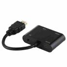 2 in 1 HOMI to HDMI + VGA 15 Pin HDTV Adapter Converter with Audio - 5