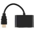 2 in 1 HOMI to HDMI + VGA 15 Pin HDTV Adapter Converter with Audio - 6