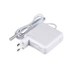 18.5V 4.6A 85W 5 Pin L Style MagSafe 1 Power Charger for Apple Macbook A1222 / A1290/ A1343, Length: 1.7m, EU Plug(White) - 1