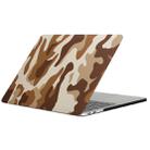 For 2016 New Macbook Pro 13.3 inch A1706 & A1708 Brown Camouflage Pattern Laptop Water Decals PC Protective Case - 1