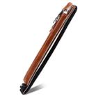 PU Leather Waterproof Hook Pen Cap Anti-lost Apple Pencil Stylus Protective Cover for iPad Pro 12.9 inch / Pro 11 inch （2018） / Pro 10.5 inch / 9.7 inch / 7.9 inch, with Silicone Pen Tip(Brown) - 1