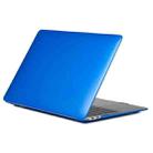 For MacBook Air 13.3 inch A1932 2018 & A2179 2020 & A2337 Laptop Crystal Style Protective Case(Dark Blue) - 1