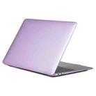 For MacBook Air 13.3 inch A1932 2018 & A2179 2020 & A2337 Laptop Crystal Style Protective Case(Purple) - 1