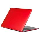 For MacBook Air 13.3 inch A1932 2018 & A2179 2020 & A2337 Laptop Crystal Style Protective Case(Red) - 1