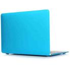 For MacBook Air 13.3 inch A1932 2018 & A2179 2020 & A2337 Laptop Matte Style Protective Case(Lake Blue) - 1