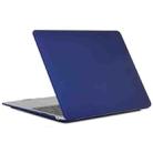 For MacBook Air 13.3 inch A1932 2018 & A2179 2020 & A2337 Laptop Matte Style Protective Case(Peony Blue) - 1
