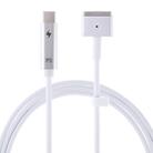 45W / 60W / 65W 5 Pin MagSafe 2 (T-Shaped) to USB-C / Type-C PD Charging Cable(White) - 1