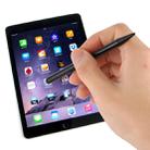 Resistive Capacitive Touch Screen Precision Touch Double Tip Stylus Pen(Black) - 1