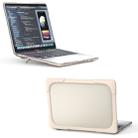 For MacBook Pro 13 inch 2022 & A2289 / A2251 / A2338 2020 PC + TPU Two Colors Laptop Protective Case(Gold) - 1